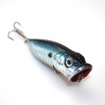 1pc Fishing Lures 5 colors Popper Lure 6.5cm 13g fishing bait 6# high carbon steel hook fishing tackle YE-203