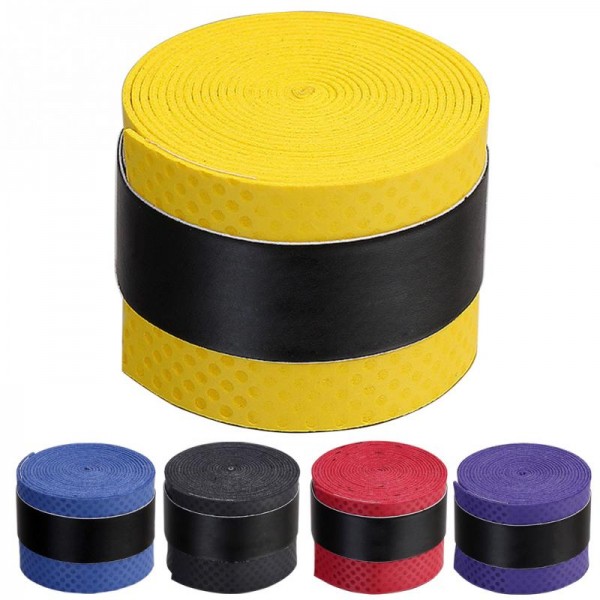 1pcs New Multicolor Anti-slip Racket Grips Badminton Bat Tennis Fishing Rod Tape Sweatband