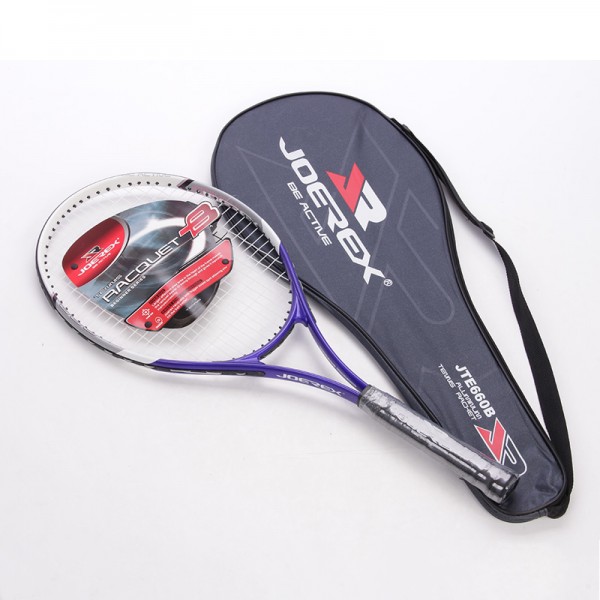 1pcs Joerex 320g Aluminum Alloy Tennis Racquet Cheap Tennis Racket for Beginner