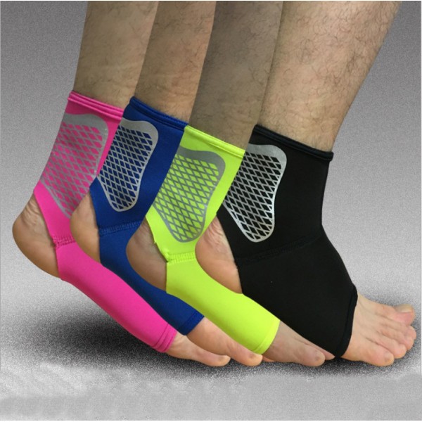 2 PCS Sports Safety Ankle Support Gym Football Badminton Basketball Ankle Protector Foot Brace Support Wrap