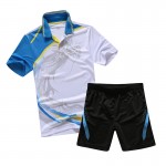 2016 Badminton dragon shirt summer Men's badminton sets , Table tennis Shirt+shorts , Badminton clothes , badminton wear L1811