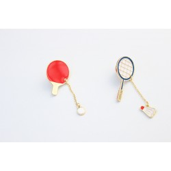 2016 Free shipping Badminton table tennis flower brooch brooch