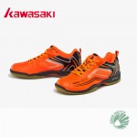 2016 Genuine Kawasaki Breathable Badminton Shoes PVC Floor EVA Zapatillas Badminton Sneakers Training Shoes K-132 k-133