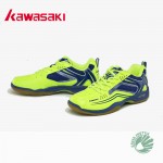 2016 Genuine Kawasaki Breathable Badminton Shoes PVC Floor EVA Zapatillas Badminton Sneakers Training Shoes K-132 k-133