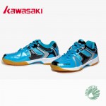 2016 Genuine Kawasaki Breathable Badminton Shoes PVC Floor EVA Zapatillas Badminton Sneakers Training Shoes K-132 k-133