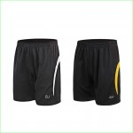2016 New Quick Dry Tennis Sports Shorts Man Badminton Polyester Shorts with Elastic Waist