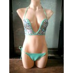 2016 Venus Vacation latest design two piece swimsuit factory wholesale sexy hot girl neoprene bikini