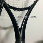 2016 NEW High quality customs Tennis Racquets 100% graphite 2015 tennis rackets Full black 41/4,43/8,41/2 Free shipping