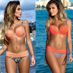 2017 Bikini Set women's swimming suit Swimwear Sexy Swimsuit Bathing Suit Women Push-Up Biquini Brazilian Maillot De Bain femme