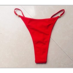 2017 New shape sexy women Semi brazilian bikini bottom thong Mini panty Tanga brasileiros biquini panicat moda de praia