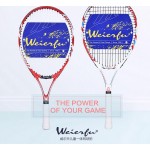 2017 free shipping Genuine WEIERFU WILF Children's one-piece tennis racket beginner short 23- 25inch