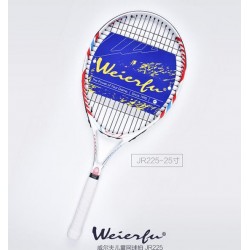 2017 free shipping Genuine WEIERFU WILF Children's one-piece tennis racket beginner short 23- 25inch