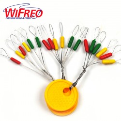 [20set=120PCS] Colorful Fishing Space Beans Fishing Floating Seat  Pin Fishing Tackle Fishing Supplies  Size S M L