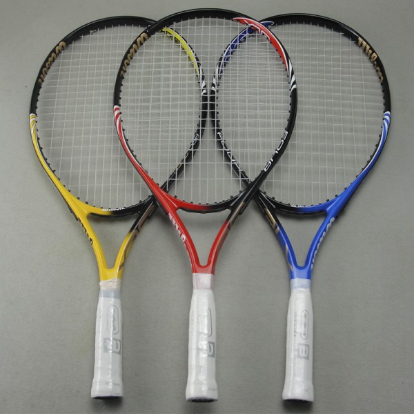 23/25 Inch Junior Carbon Fiber Starter Tennis Racquet Training Racket for Kids Youth Childrens Tennis Rackets With Bag Cover
