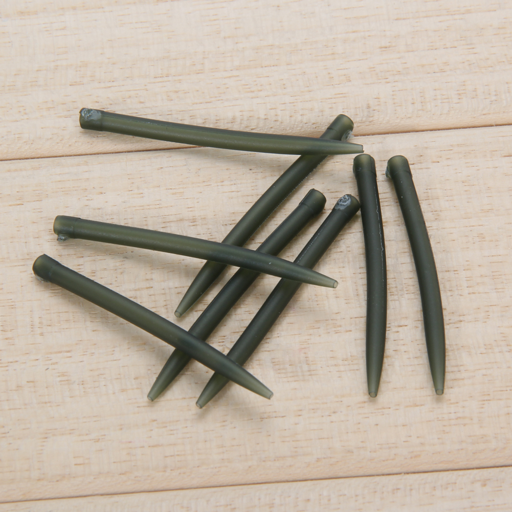 End Tackle Anti Tangle Sleeves – Slimline 53mm For Carp Fishing Rigs (Various Quantities)