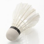 4Pcs Plastic Professional Badminton Balls Portable White Goose Feather Training Badminton Ball Shuttlecocks Sports Accessories