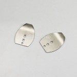 50pcs Swim Jig Blade, Stainless Steel Blade, DIY Vibration Jigs, Casting Wobble fishing Jig Lure