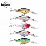 5Pcs/lot SeaKnight 55mm 10g Hard Fishing Lures Crankbait 1.8-3.9M Floating Wobblers Best Crank Hard Bait for Sea Carp Fishing