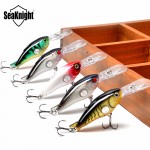 5Pcs/lot SeaKnight 55mm 10g Hard Fishing Lures Crankbait 1.8-3.9M Floating Wobblers Best Crank Hard Bait for Sea Carp Fishing