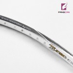 5pcs/lot 100% Carbon FANGCAN TB NANO C7 defensive type Badminton Racket With String White Color Nano Technology racquet
