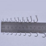 600 Pcs/Lot 3# -12# Carbon Steel Fishing Hook Fishhooks Durable Pesca Jig Head Fishing Hooks with Hole Carp Fishing Tackle Box