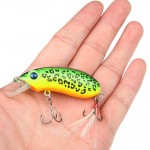 6cm 10g Top Water Fishing Lures Crankbait Swimming Crank Baits Artificial Swimbait Wobblers Fish Tackle MI022