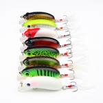 6cm 10g Top Water Fishing Lures Crankbait Swimming Crank Baits Artificial Swimbait Wobblers Fish Tackle MI022