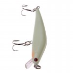 8.5cm 9g Artificial Floating Minnow Lure 3D Luminous Night Fishing Isca Artificial Hard Bait Hook Tackle 3D Fish Eyes 