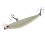 8.5cm 9g Artificial Floating Minnow Lure 3D Luminous Night Fishing Isca Artificial Hard Bait Hook Tackle 3D Fish Eyes 