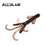 ALLBLUE 6pcs/lot 7cm 3g Ghost Shrimp Lifelike Carp Artificial Soft Bait Fishing Tackle Tools Fishing Lure Soft Baits