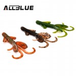 ALLBLUE 6pcs/lot 7cm 3g Ghost Shrimp Lifelike Carp Artificial Soft Bait Fishing Tackle Tools Fishing Lure Soft Baits