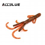 ALLBLUE 6pcs/lot 7cm 3g Ghost Shrimp Lifelike Carp Artificial Soft Bait Fishing Tackle Tools Fishing Lure Soft Baits