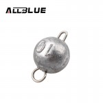 ALLBLUE 6pcs/lot Bullet Weights Sinker Weight 2g/5g/7g/10g Bullet Weights Texas-rigging Terminal Tackle Fishing Tackle Peche