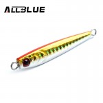 ALLBLUE High Quality Metal Jigging Spoon 26g 3D Eyes Artificial Bait Boat Fishing Jig Lures Super Hard Lead Fish Fishing Lures