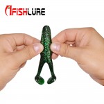 Afishlure Rayfrog Black fish Killing soft bait 105mm 13g artificial bait plastic lure 2pcs/lot leurre souple  9 colors choice