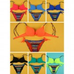 Andzhelika Bikini 2017 New Women Summer Swimsuit Vintage Bottoms Sexy Bikini Sets Swim Suit Beach Bathing Suit Brazilian Biquini