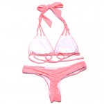 BANDEA New Sexy Brazilian Bikini 2017 Swimwear Women Swimsuit Biquini Halter Bikinis Set Bathing Suit Maillot De Bain Femme