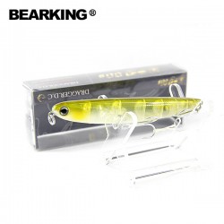 BEARKING Hot Model:5pcs/lot  fishing lures, professional fishing tackle assorted color penceil bait 110mm 13g  Floating,topwater