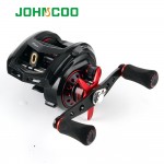 Bait casting reel big game 13kg max drag saltwater Fishing reel light weight 12+1 BB 6.3:1 aluminium alloy body jigging reel 