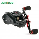 Bait casting reel big game 13kg max drag saltwater Fishing reel light weight 12+1 BB 6.3:1 aluminium alloy body jigging reel 