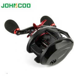 Bait casting reel big game 13kg max drag saltwater Fishing reel light weight 12+1 BB 6.3:1 aluminium alloy body jigging reel 