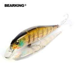 Bearking hot fishing lures,5pcs/lot fishing lures, assorted different colors,Minnow,100mm/14.5g,dive0.8-1.5m