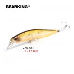 Bearking hot fishing lures,5pcs/lot fishing lures, assorted different colors,Minnow,100mm/14.5g,dive0.8-1.5m