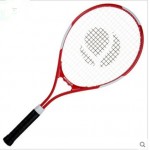 Beginner exercises double shot of adult training package tennis racket