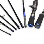 Best Multifunction Spinning Casting Rod 1.8m 2.1m Travel Spin Baitcasting Rods Super Trout Sea Beach M MH Hard 8 Sections China