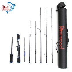 Best Multifunction Spinning Casting Rod 1.8m 2.1m Travel Spin Baitcasting Rods Super Trout Sea Beach M MH Hard 8 Sections China