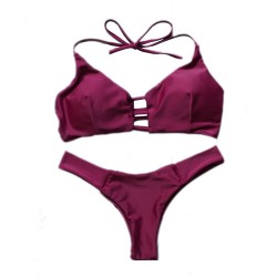 Bikinis 2017 New Sexy Women Swimsuit Brazilian Swimwear Bandage Bikini Set Halter Beach Bathing Suits Female Swim Wear Biquini