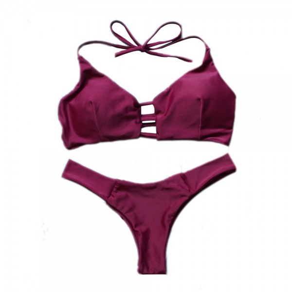 Bikinis 2017 New Sexy Women Swimsuit Brazilian Swimwear Bandage Bikini Set Halter Beach Bathing Suits Female Swim Wear Biquini