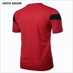 Brands men Tennis shirt Outdoor sports Running Fitness Gym Training and exercise badminton men's Short-sleeve t-shirt tops tees