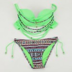 Brazilian Bikini Tassel Swimwear Push Up Bikini Brand Women Bikini Set Ladies Sexy Fringe Swimsuit Women Maillot De Bain Female